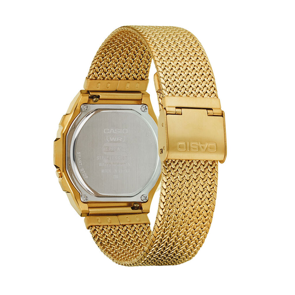 Montre Casio Collection Vintage Champagne - Montres Famille | Histoire d’Or