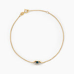 Bracelet Hajnal Or Jaune Topaze Oxyde De Zirconium - Bracelets Femme | Histoire d&rsquo;Or