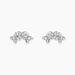 Boucles D'Oreilles Puces Sephine Argent Blanc Oxyde De Zirconium - Boucles d'oreilles fantaisie Femme | Histoire d&rsquo;Or