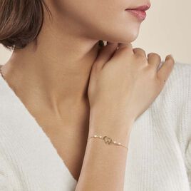 Bracelet Eri Or Jaune Perle De Culture - Bracelets Coeur Femme | Histoire d’Or