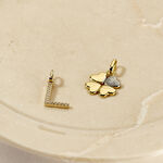 Pendentif Klementine Or Jaune Oxyde De Zirconium - Pendentifs Famille | Histoire d&rsquo;Or