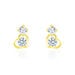Boucles D'oreilles Pendantes Ludyvine Or Jaune Oxyde De Zirconium - Boucles d'oreilles pendantes Femme | Histoire d’Or