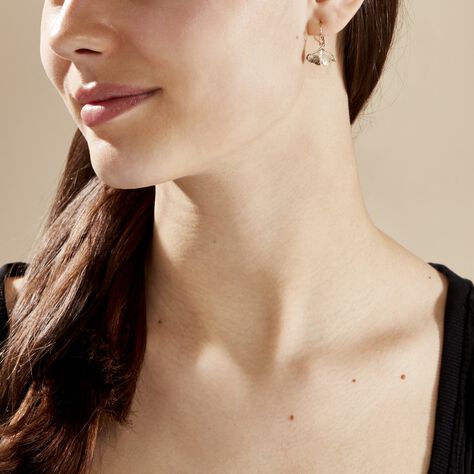 Boucles D'oreilles Pendantes Brita Plaqué Or Jaune - Boucles d'oreilles fantaisie Femme | Histoire d’Or