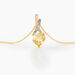 Collier Or Jaune Clothilde Citrine - Colliers Femme | Histoire d’Or