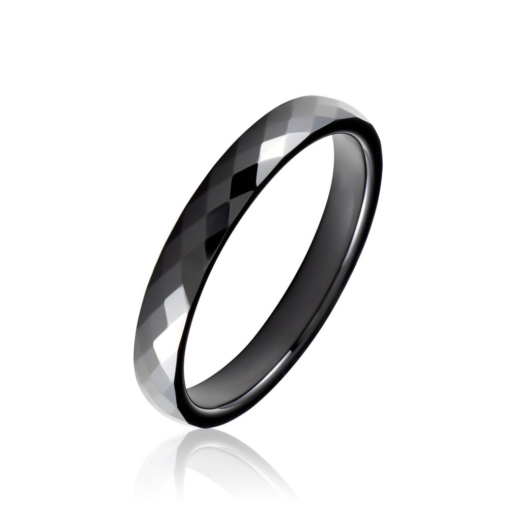 Bague noire femme ceramique new arrivals