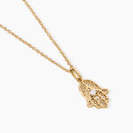 Collier Plaqu&eacute; Or Stijn Oxyde De Zirconium - Colliers fantaisie Femme | Histoire d&rsquo;Or