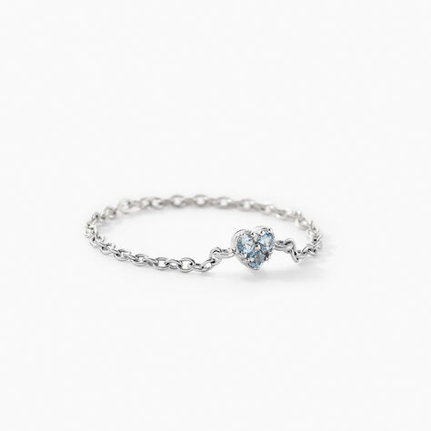 Bague Myhalf Argent Blanc Oxyde De Zirconium - Bagues Coeur Femme | Histoire d’Or