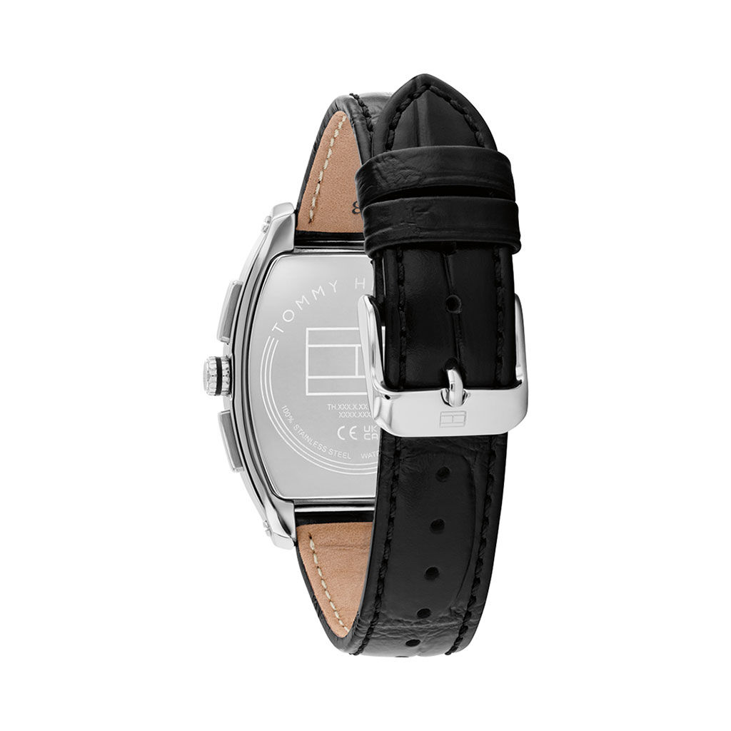Montre Tommy Hilfiger Th-Oxford Noir - Montres Homme | Histoire d&rsquo;Or
