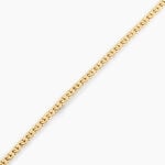 Bracelet Ivy Maille Haricot Or Jaune - Bracelets cha&icirc;ne Femme | Histoire d&rsquo;Or