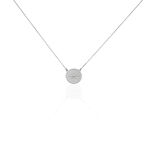 Collier Vinia Argent Blanc - Colliers fantaisie Femme | Histoire d&rsquo;Or