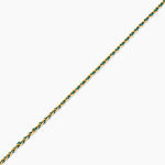 Bracelet Nelli Acier Jaune - Bracelets cordon Femme | Histoire d&rsquo;Or
