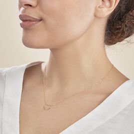 Collier Roselin Or Jaune - Colliers Coeur Femme | Histoire d’Or