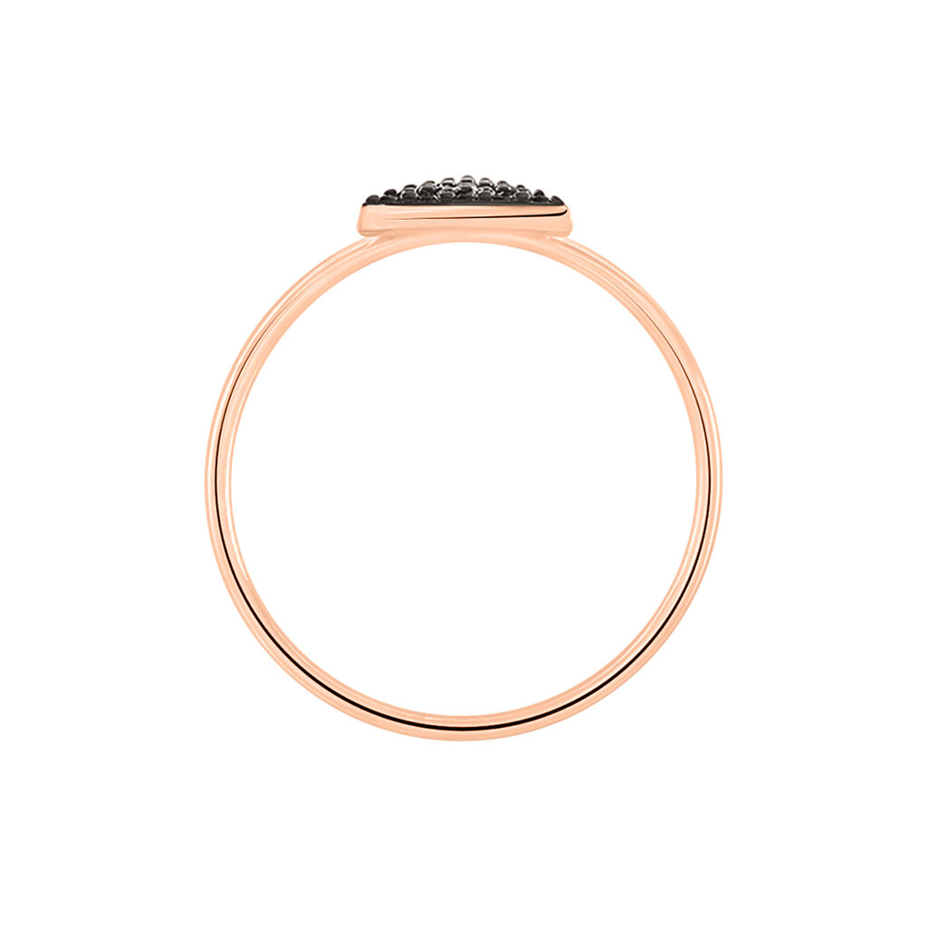 Bague Amellia Argent Rose Oxyde De Zirconium - Bagues avec pierre Femme | Histoire d’Or