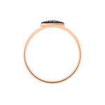 Bague Amellia Argent Rose Oxyde De Zirconium - Bagues avec pierre Femme | Histoire d&rsquo;Or