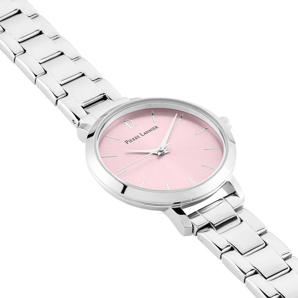 Montre Pierre Lannier Chouquette Rose - Montres Femme | Histoire d&rsquo;Or