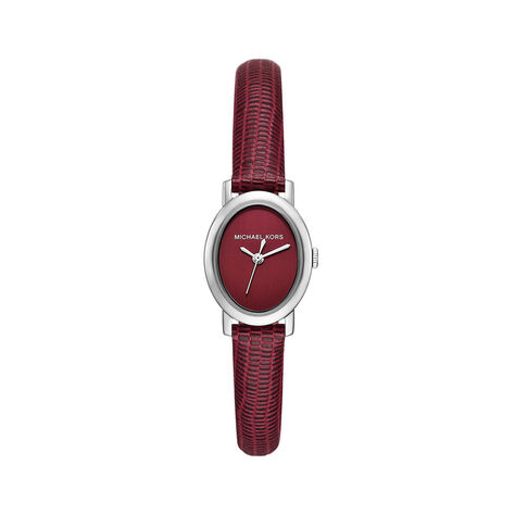 Montre Michael Kors Maude Bordeaux - Montres Femme | Histoire d&rsquo;Or