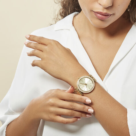 Montre Michael Kors Parker Champagne - Montres Femme | Histoire d’Or