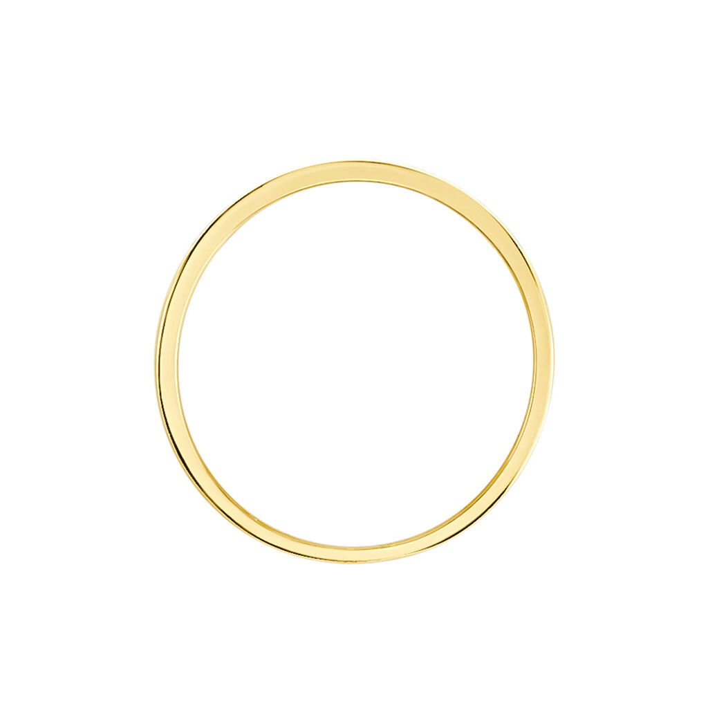 Bague Morjana Or Jaune Oxyde De Zirconium - Bagues avec pierre Femme | Histoire d’Or