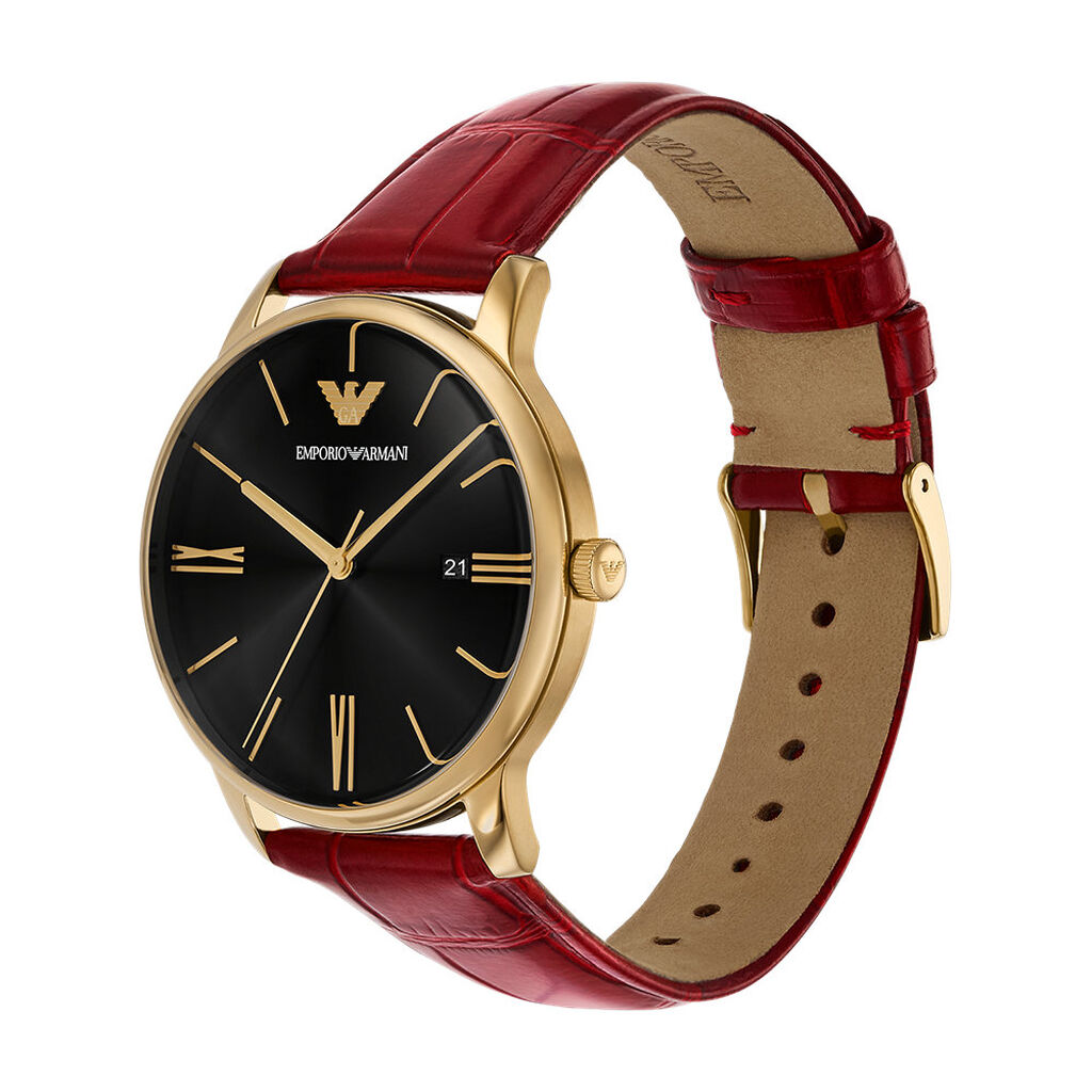 Montre Emporio Armani Noir - Montres Homme | Histoire d’Or
