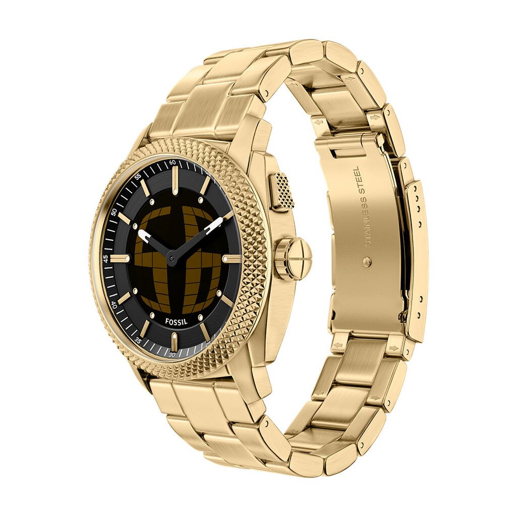 Montre Fossil Machine Big Tic Noir - Montres Homme | Histoire d&rsquo;Or