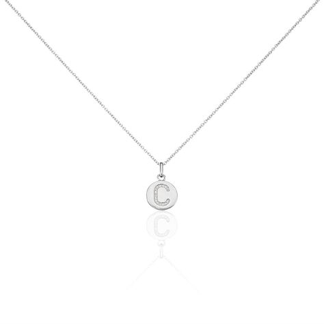 Collier Argent Eugenien Oxydes De Zirconium - Colliers fantaisie Femme | Histoire d&rsquo;Or
