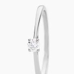 Bague Solitaire Aphrodite Or Blanc Diamant - Bagues solitaires Femme | Histoire d&rsquo;Or