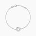 Bracelet Kaelya Argent Blanc - Bracelets Femme | Histoire d’Or
