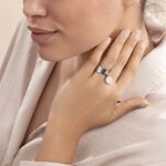 Bague Cecil Argent Blanc - Bagues fantaisie Femme | Histoire d&rsquo;Or