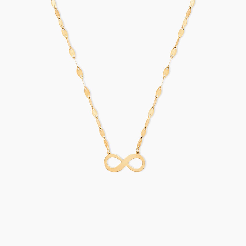 Collier Aulnie Argent Dor&eacute; A L'Or 750/1000 - F&ecirc;te des m&egrave;res Femme | Histoire d&rsquo;Or