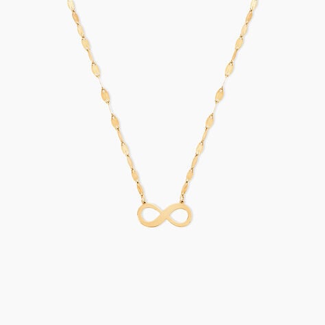 Collier Aulnie Argent Dor&eacute; A L'Or 750/1000 - F&ecirc;te des m&egrave;res Femme | Histoire d&rsquo;Or