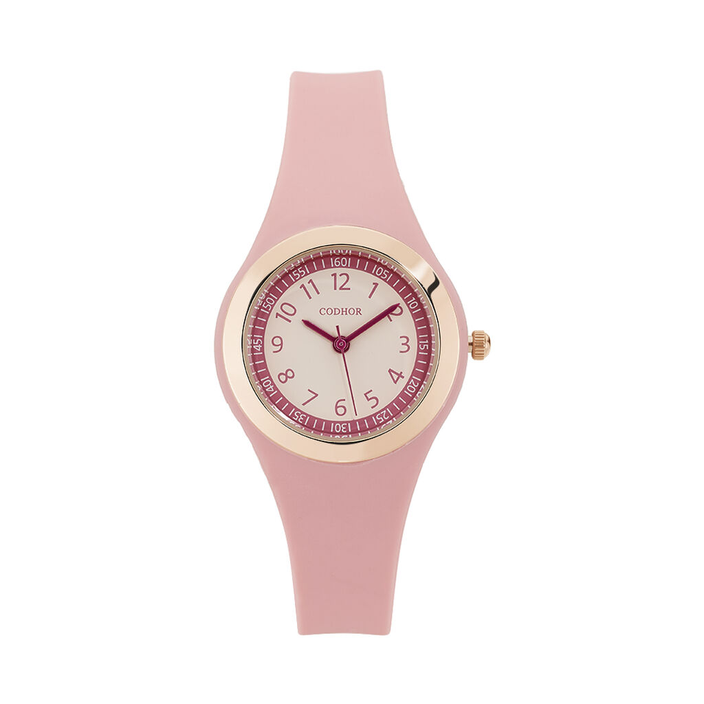 Montre Codhor Kid Camille Rose - Montres Enfant | Histoire d’Or