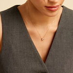 Collier Or Jaune Lazarus Oxyde De Zirconium - Colliers Femme | Histoire d&rsquo;Or