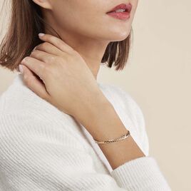 Bracelet Lamyae Plaqué Or Jaune Oxyde De Zirconium - Bracelets Femme | Histoire d’Or