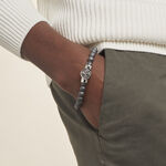 Bracelet Lisanne Acier Blanc - Bracelets Homme | Histoire d&rsquo;Or