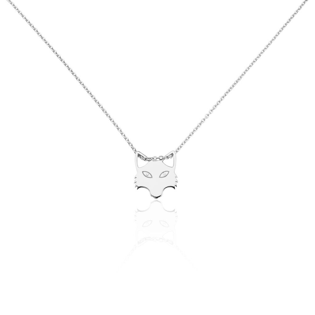 Collier Argent Mechtelt Oxydes De Zirconium - Colliers fantaisie Femme | Histoire d’Or