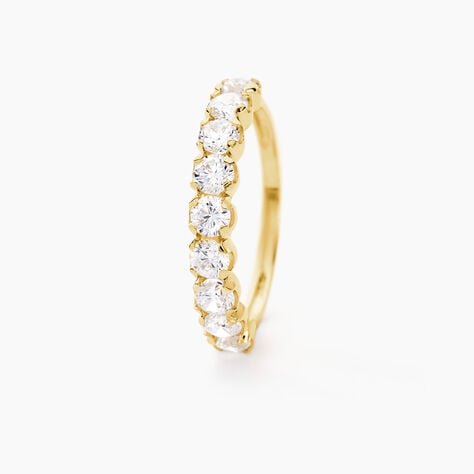 Alliance Marlin Or Jaune Oxyde De Zirconium - Alliances Femme | Histoire d’Or