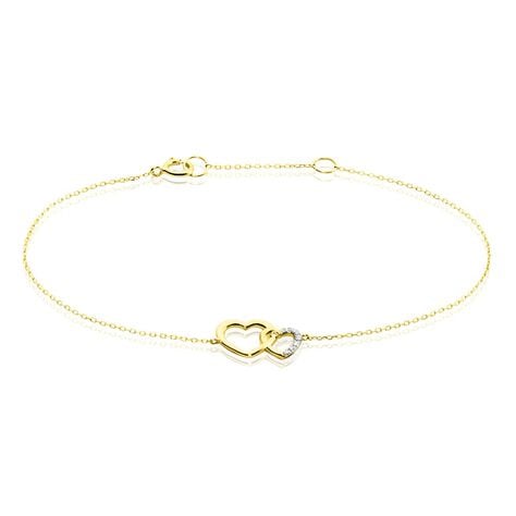 Bracelet Or Jaune Silana Diamants - Bracelets Femme | Histoire d&rsquo;Or
