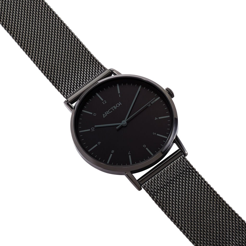 Coffret De Montre Arctik Solstice Noir - Montres Homme | Histoire d’Or