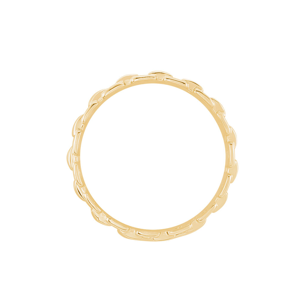 Bague Plaqué Or Jaune Atila - Bagues fantaisie Femme | Histoire d’Or