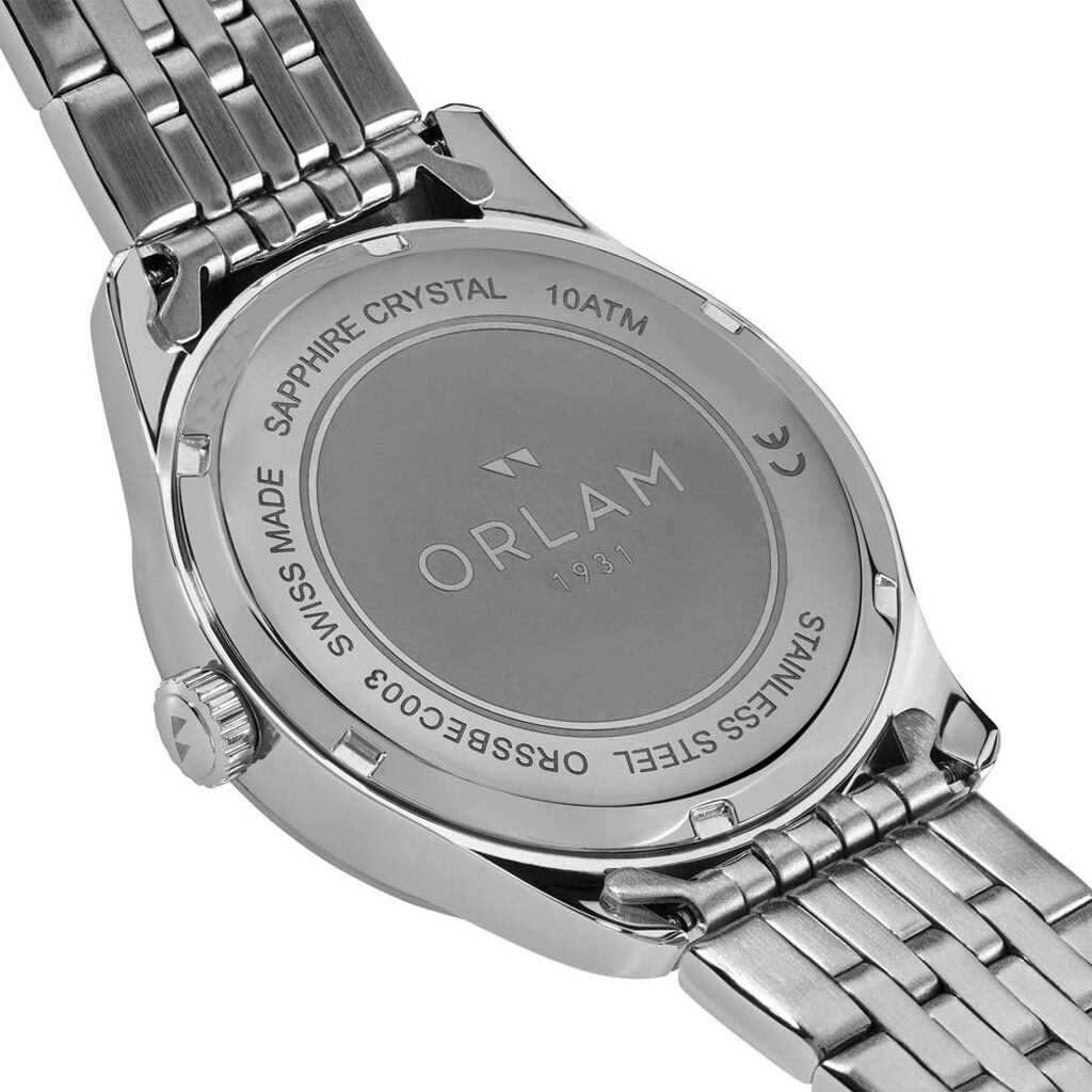 Montre Orlam Echo Noir - F&ecirc;te des p&egrave;res Homme | Histoire d&rsquo;Or