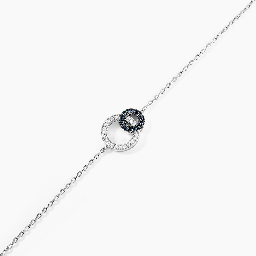Bracelet Diana Argent Blanc Oxyde De Zirconium - Bracelets Femme | Histoire d’Or