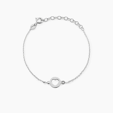 Bracelet Elenza Argent Blanc - Bracelets Femme | Histoire d&rsquo;Or