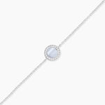 Bracelet Court Argent Blanc Nawala Oxyde De Zirconium - Bracelets Femme | Histoire d&rsquo;Or