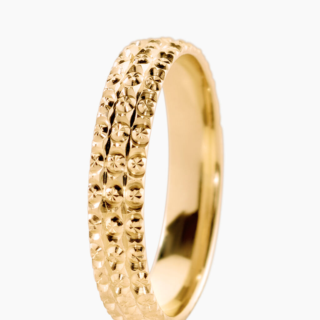 Alliance Roxie Ruban Plat Or Jaune - Alliances Unisex | Histoire d&rsquo;Or