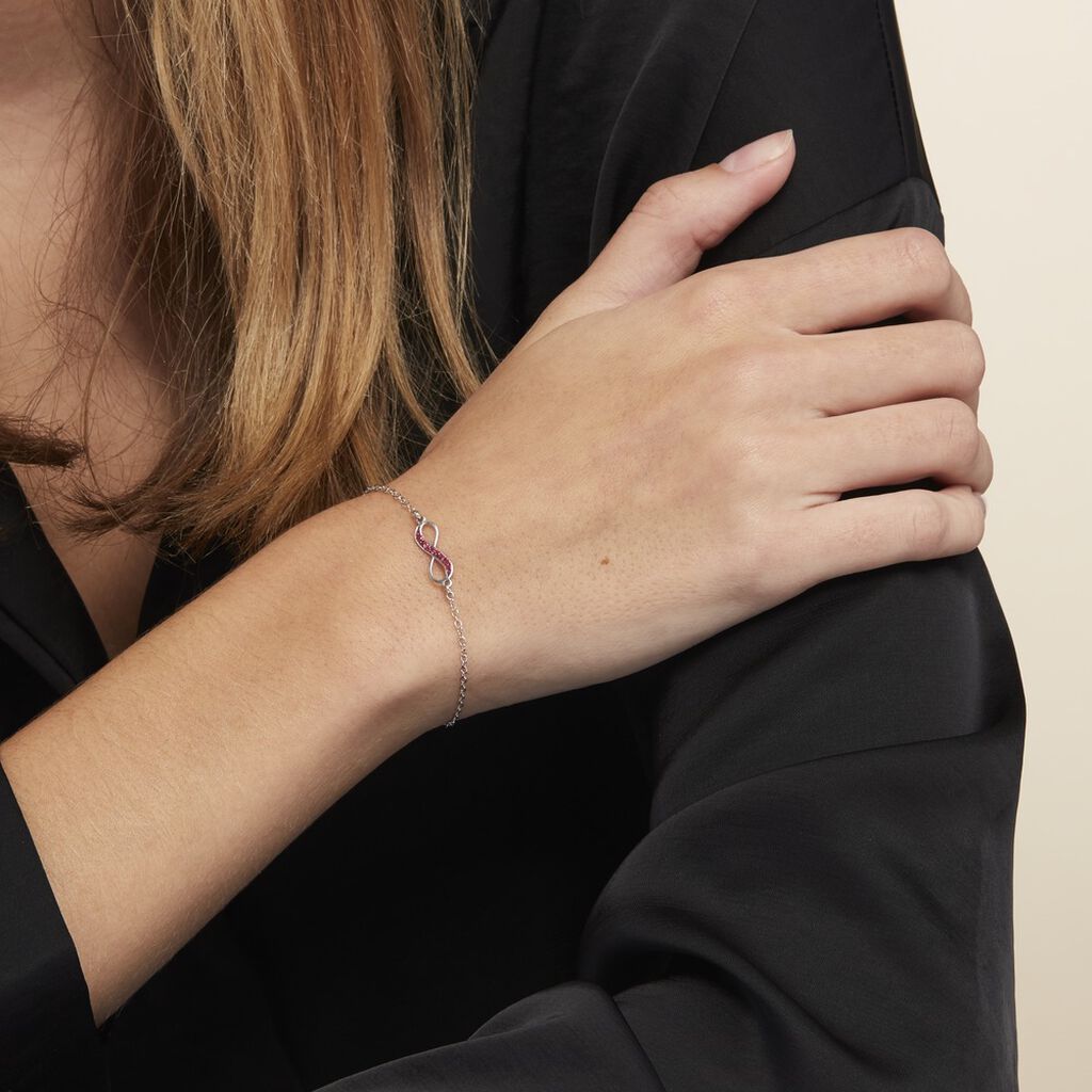 Bracelet Leevi Argent Blanc - Bracelets Femme | Histoire d’Or