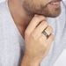 Bague Men's Steel Acier Blanc - Bagues fantaisie Homme | Histoire d’Or