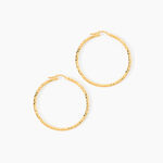 Cr&eacute;oles Cayla Or Jaune - Boucles d'oreilles cr&eacute;oles Femme | Histoire d&rsquo;Or