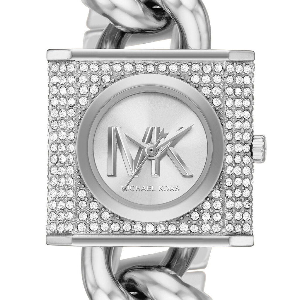 Montre Michael Kors Chain Lock Argenté - Montres Femme | Histoire d’Or