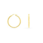 Cr&eacute;oles Udara Or Jaune - Boucles d'oreilles cr&eacute;oles Femme | Histoire d&rsquo;Or