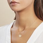 Pendentif Vierge Rond Or Jaune - Pendentifs Communion Famille | Histoire d&rsquo;Or